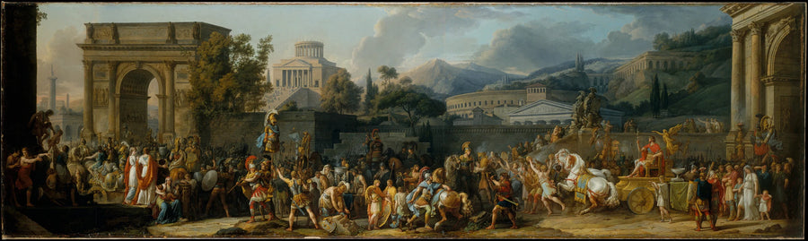 Le triomphe d'Aemilius Paulus - Carle (Antoine Charles Horace) Vernet