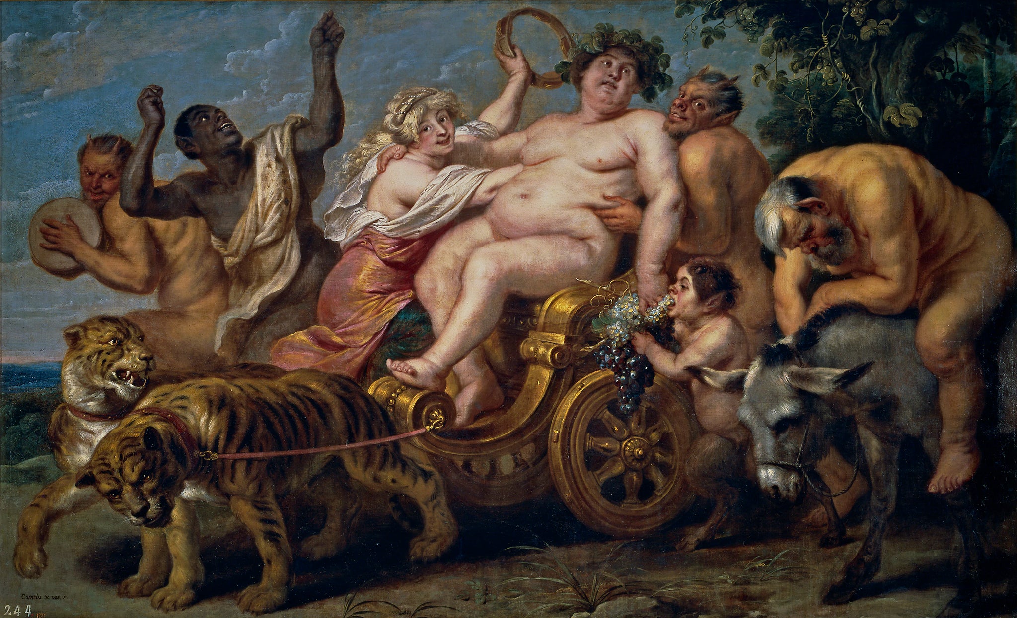 Le Triomphe de Bacchus - Pierre Paul Rubens|Cornelis de Vos