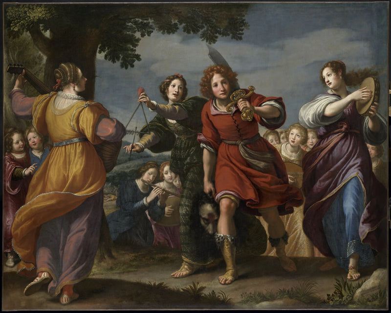 Le Triomphe de David - Matteo Rosselli