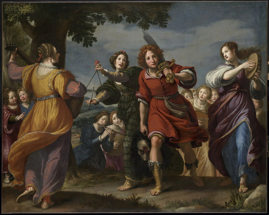Le Triomphe de David - Matteo Rosselli