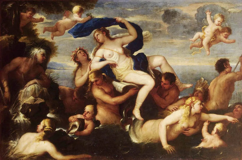 Triomphe de Galatée - Luca Giordano
