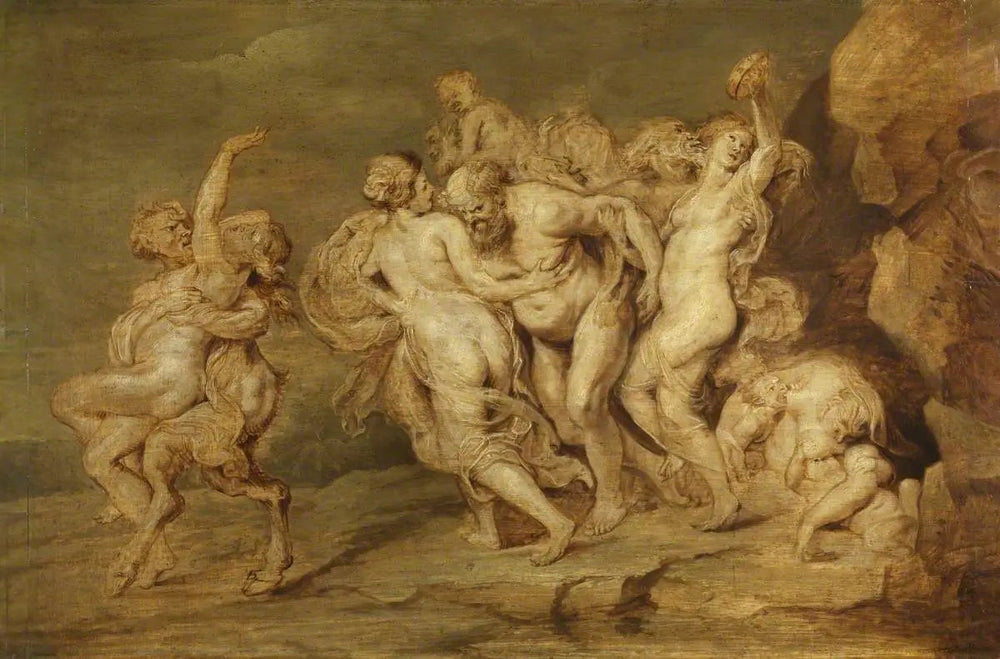 Triomphe de Silène - Peter Paul Rubens image 1 reproduction artisanale de tableau