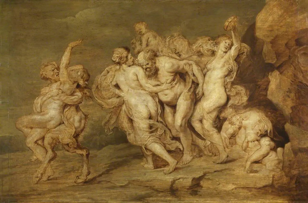Triomphe de Silène - Peter Paul Rubens image 1 reproduction artisanale de tableau