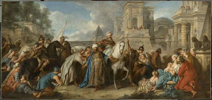 Le Triomphe de Mardochée - Jean-François de Troy