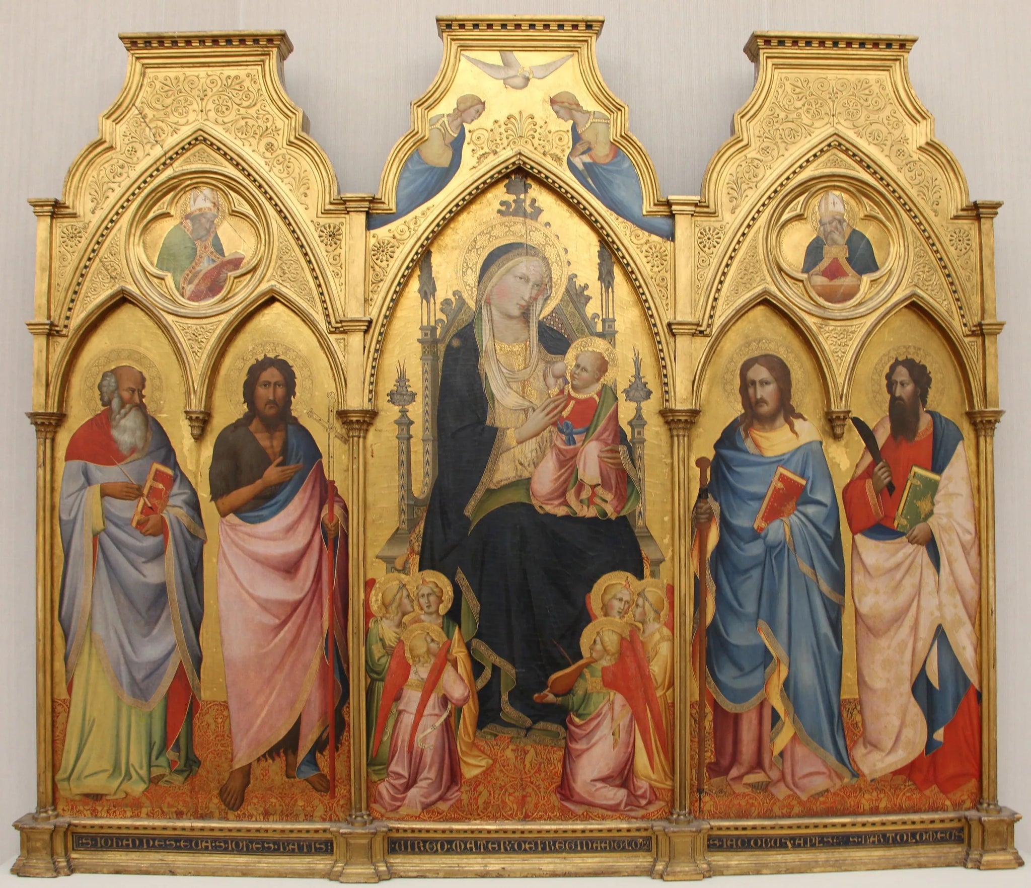 Triptyque - Agnolo Gaddi image 1 reproduction d’œuvre d’art à l’huile