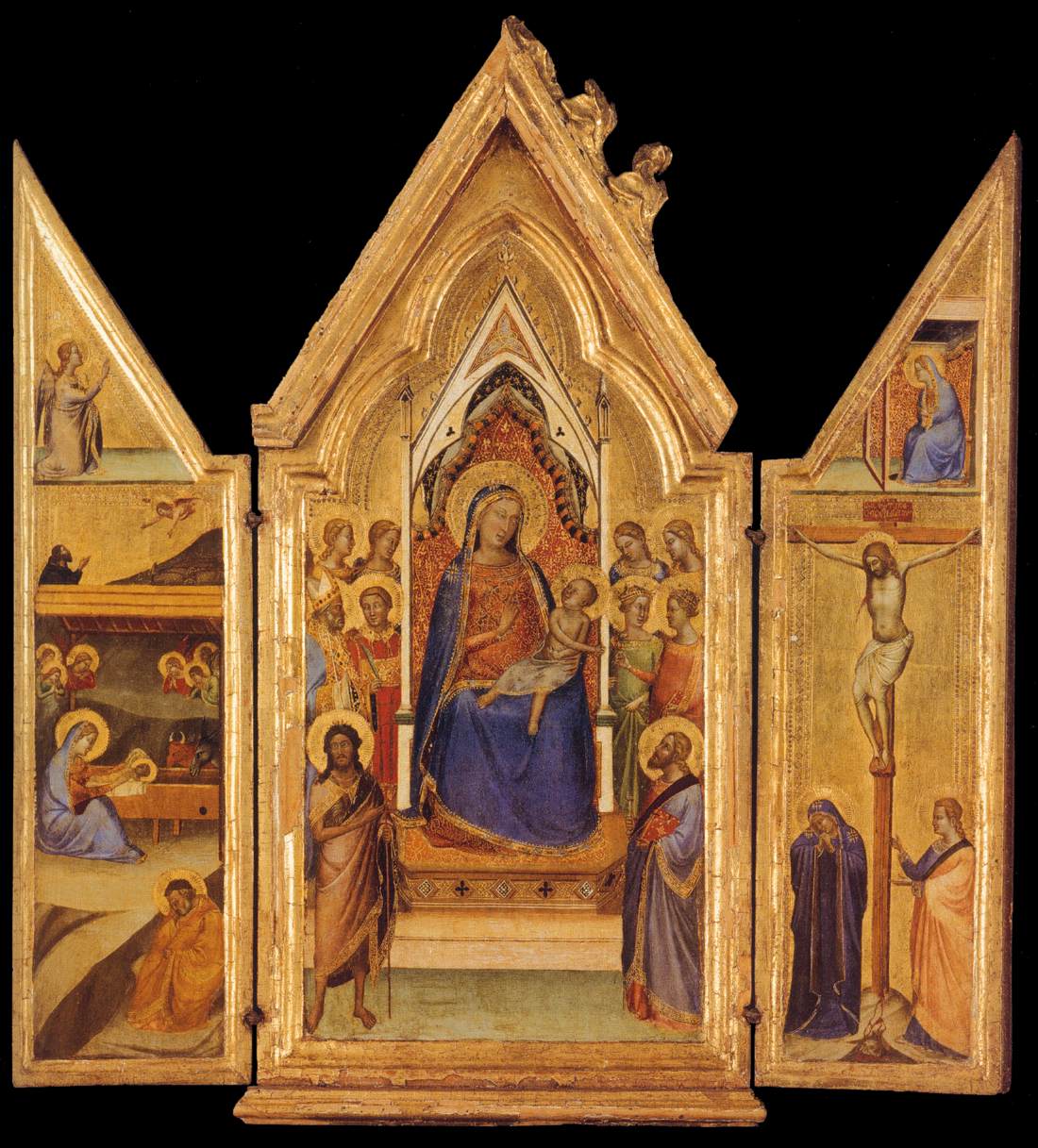 Triptyque - Bernardo Daddi image 1 reproduction réalisée par Alpha Reproduction