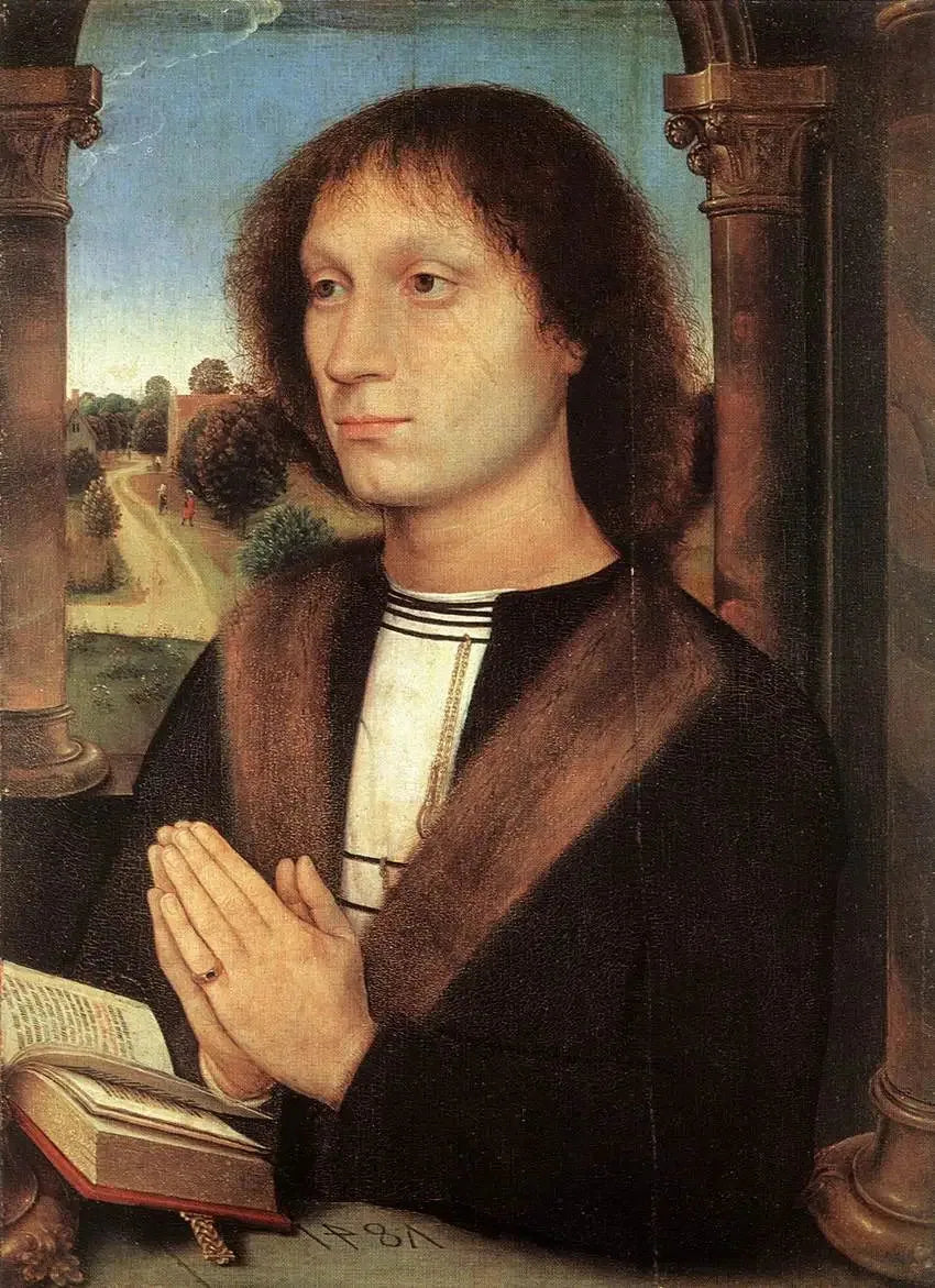 Triptyque de Benedetto Portinari - Hans Memling image 1 reproduction artisanale de tableau