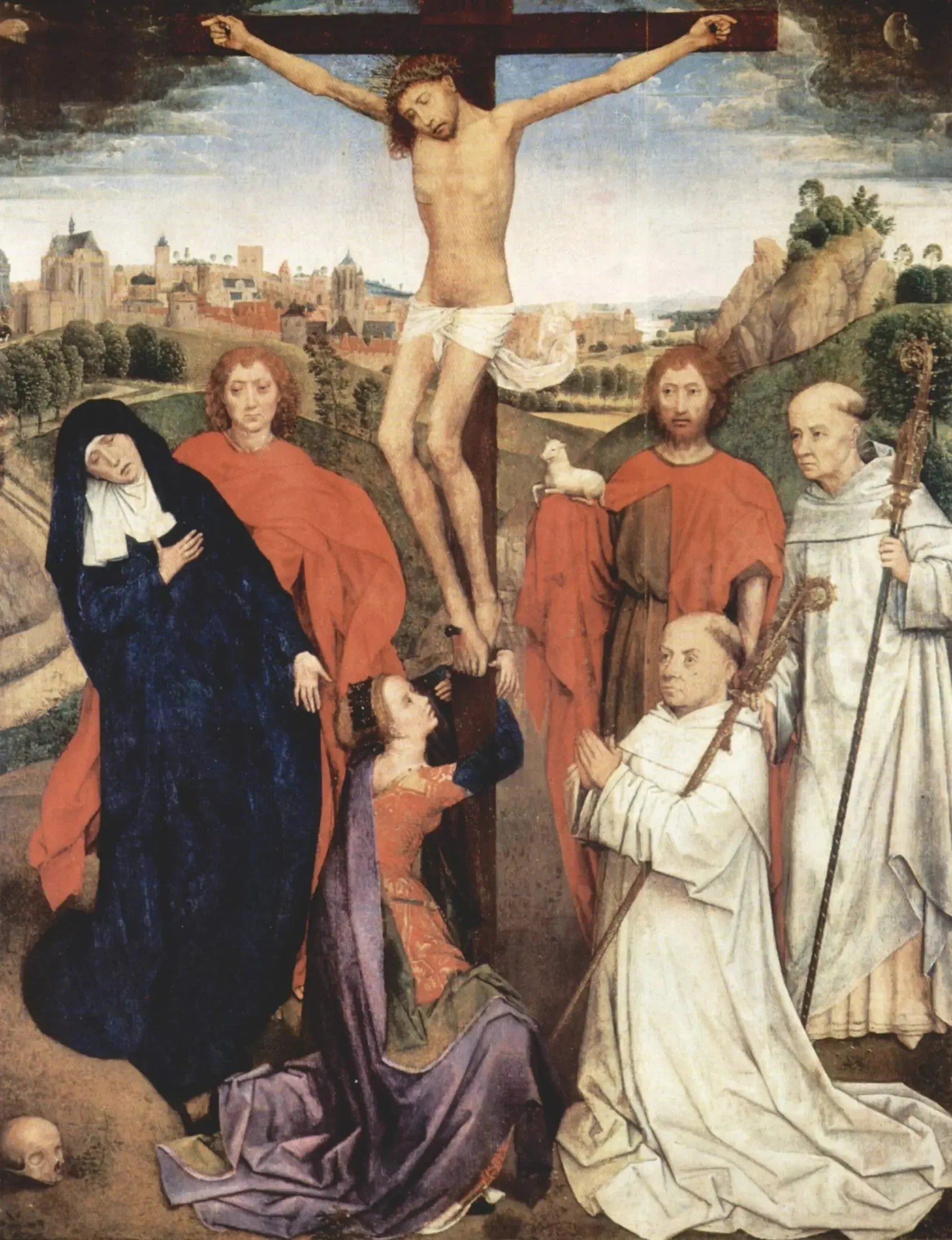 Triptyque de Jan Crabbe. Table centrale - Hans Memling image 1 tableau peint à l’huile sur toile