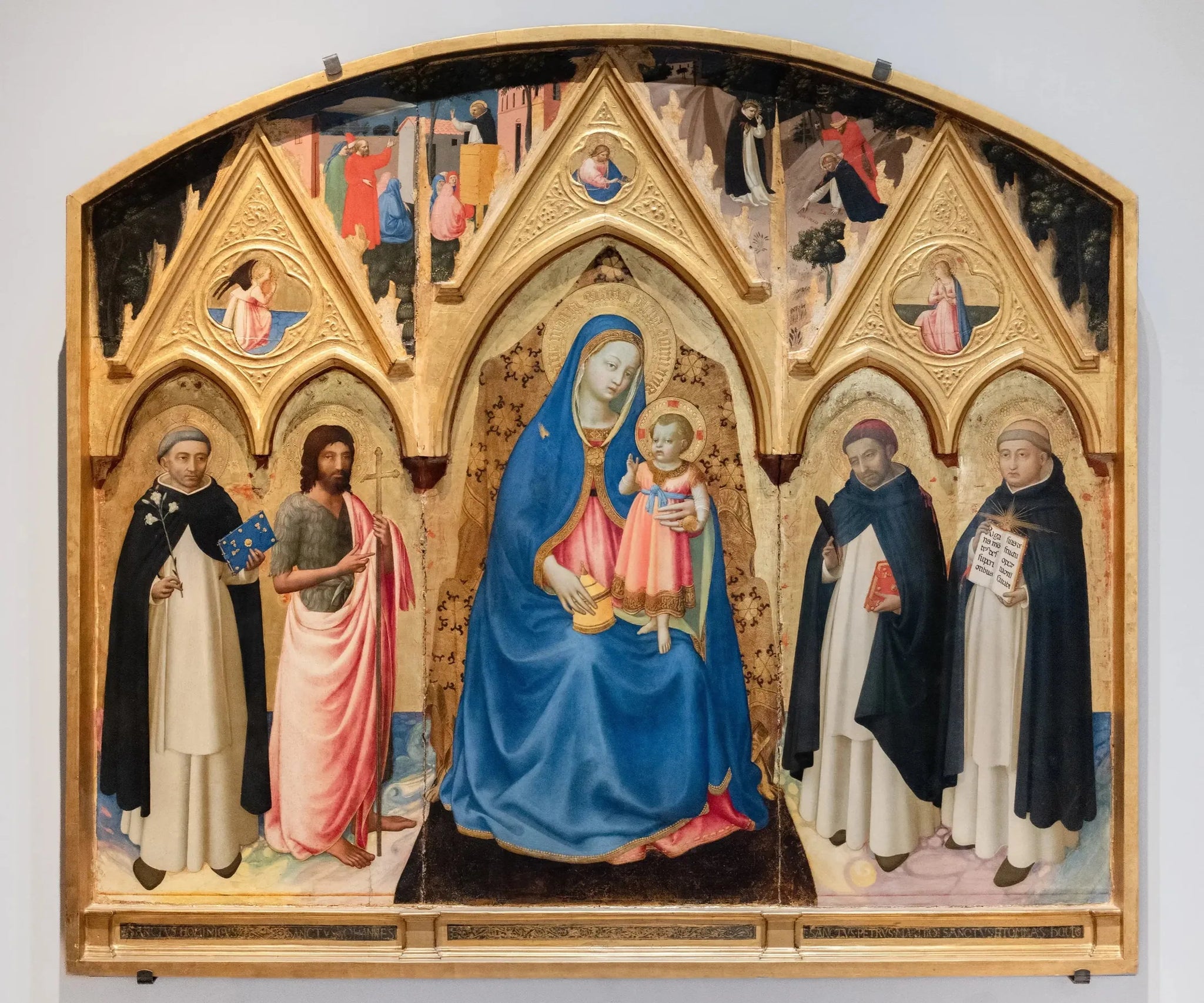 Triptyque de saint Pierre martyr - Fra Angelico image 1 copie peinte à la main à l’huile