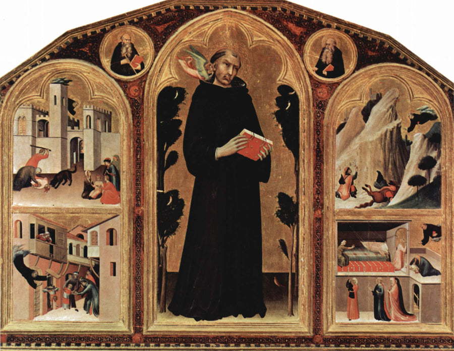 Triptyque de Sant'Agostino - Simone Martini