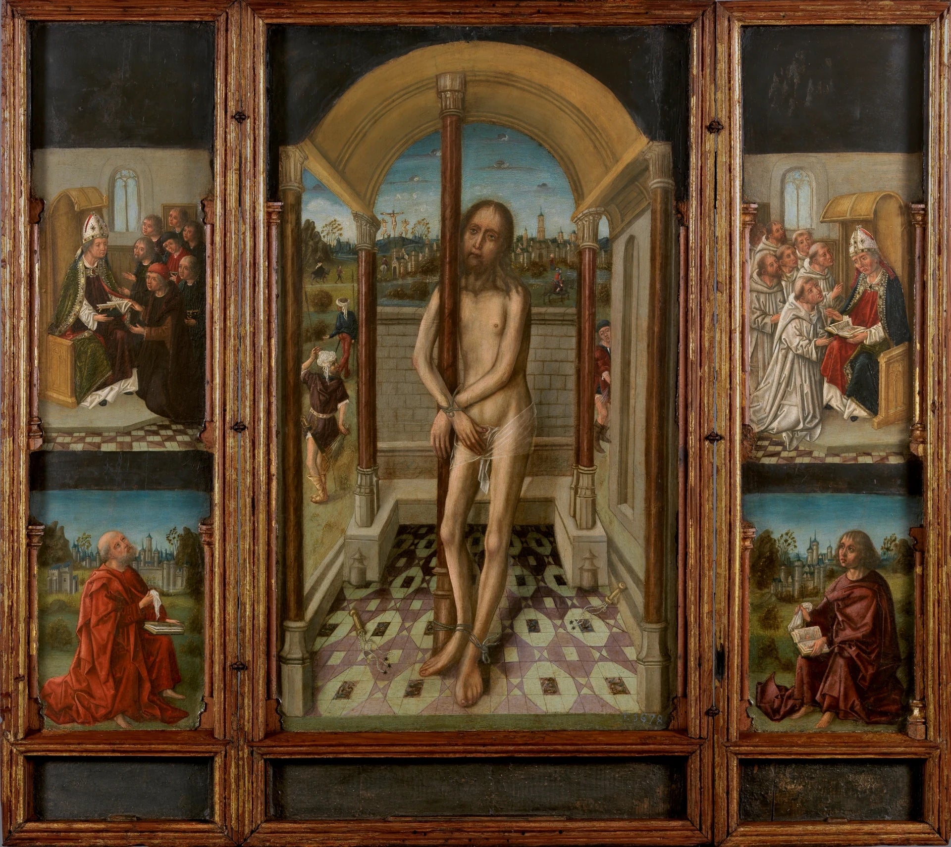 Triptyque Flagellation - Master of the Luna Altarpiece