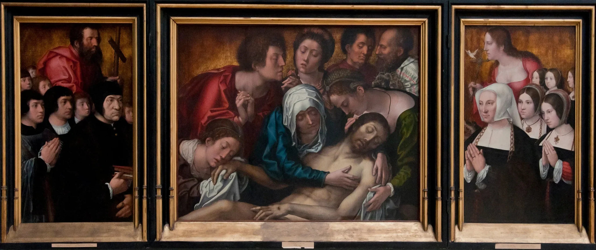 Triptyque Hanéton - Bernard van Orley image 1 reproduction artisanale de tableau