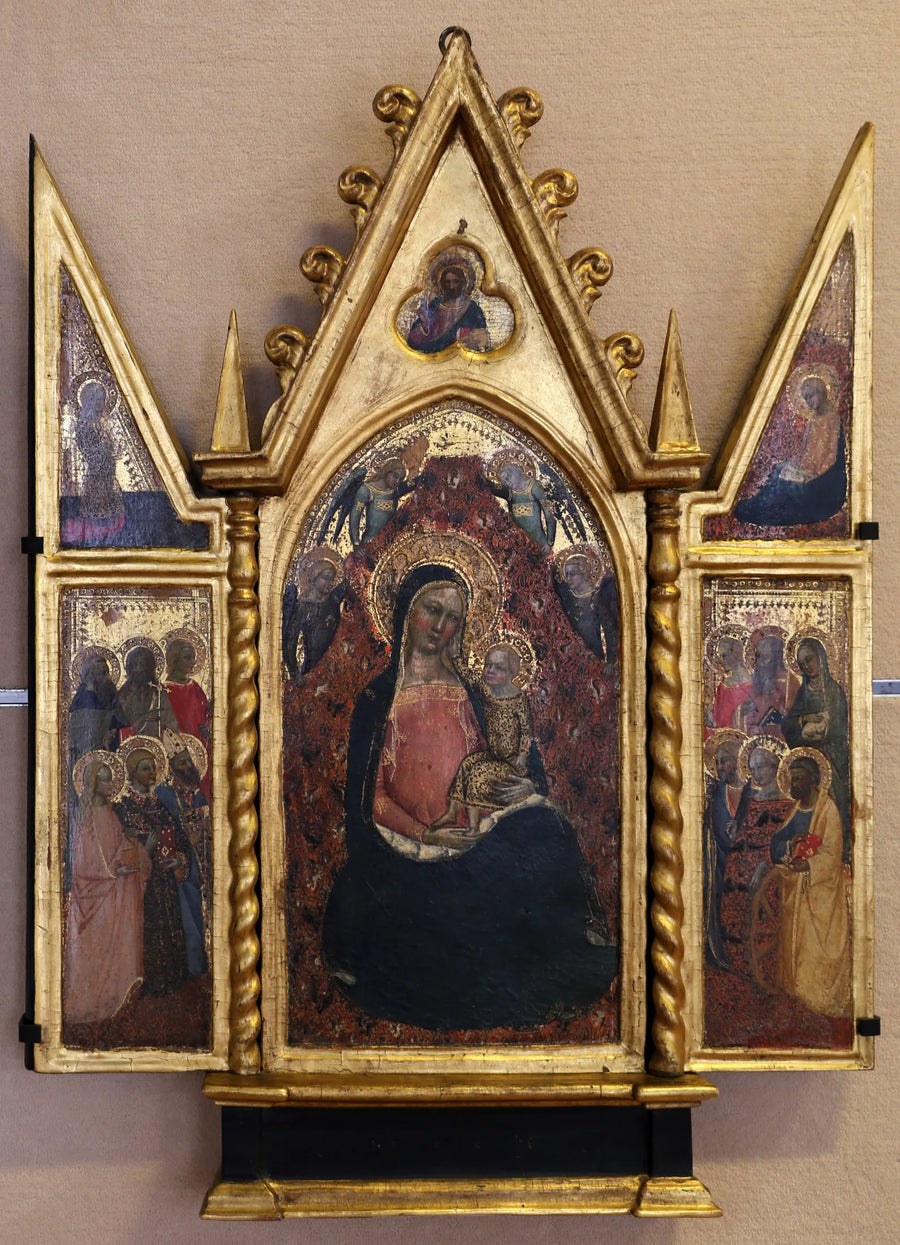 Triptyque - Niccolo di Tommaso image 1 reproduction artisanale de tableau