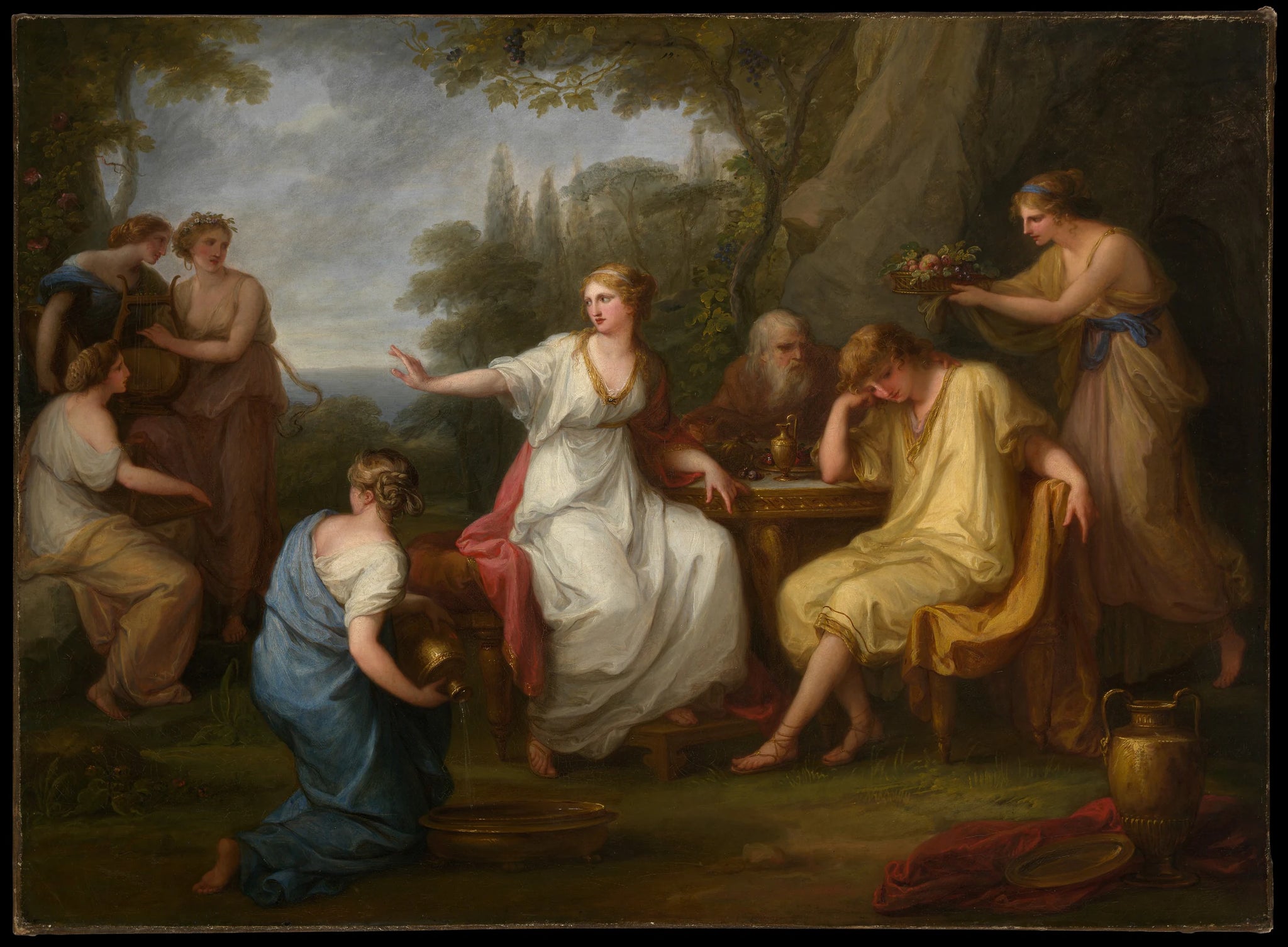 La Tristesse de Télémaque - Angelica Kauffmann
