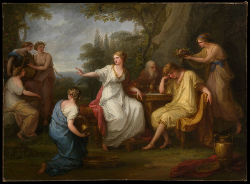 La Tristesse de Télémaque - Angelica Kauffmann