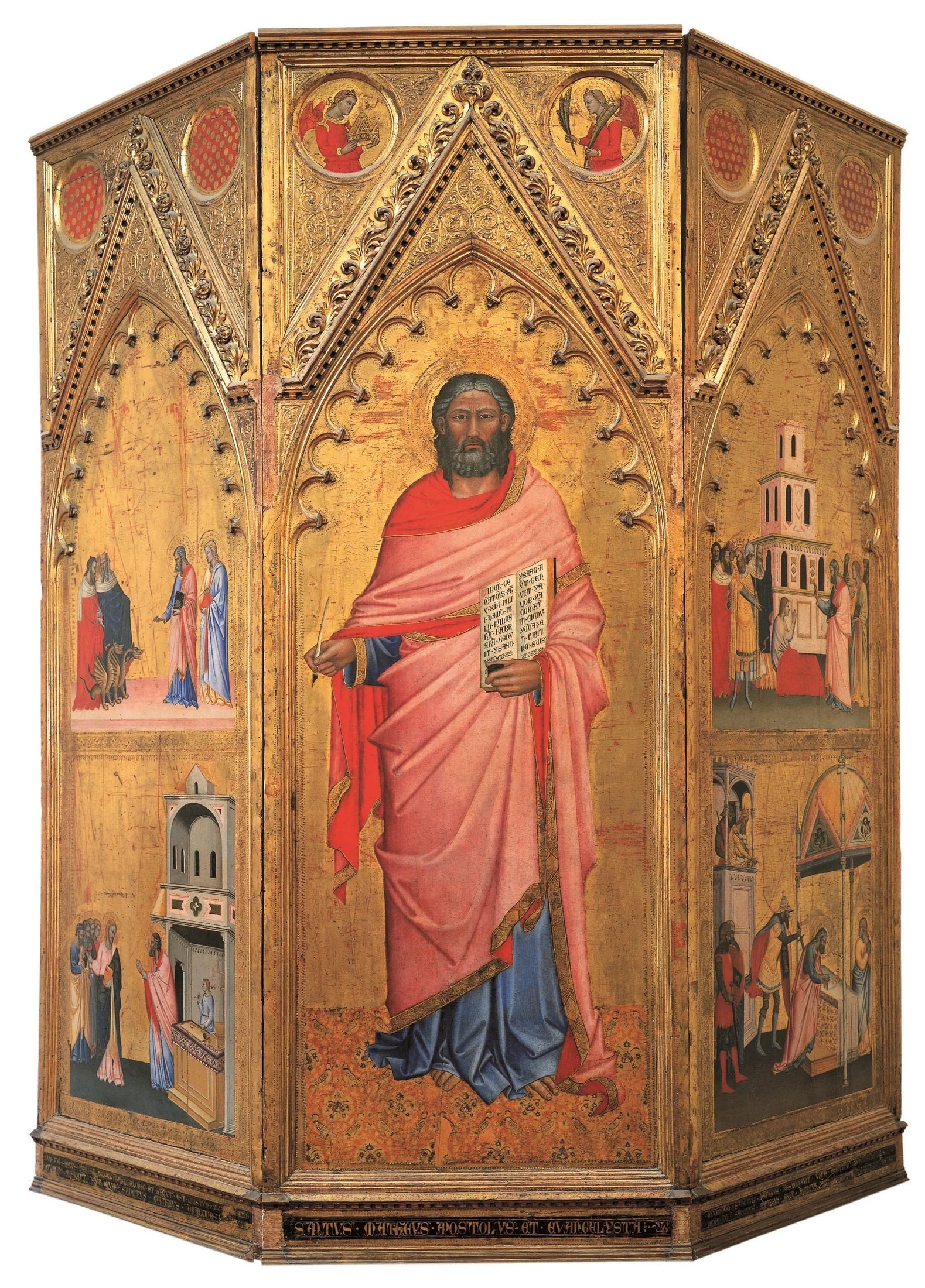Trittico di san Matteo - Jacopo di Cione image 1 copie de tableau peinte à la main