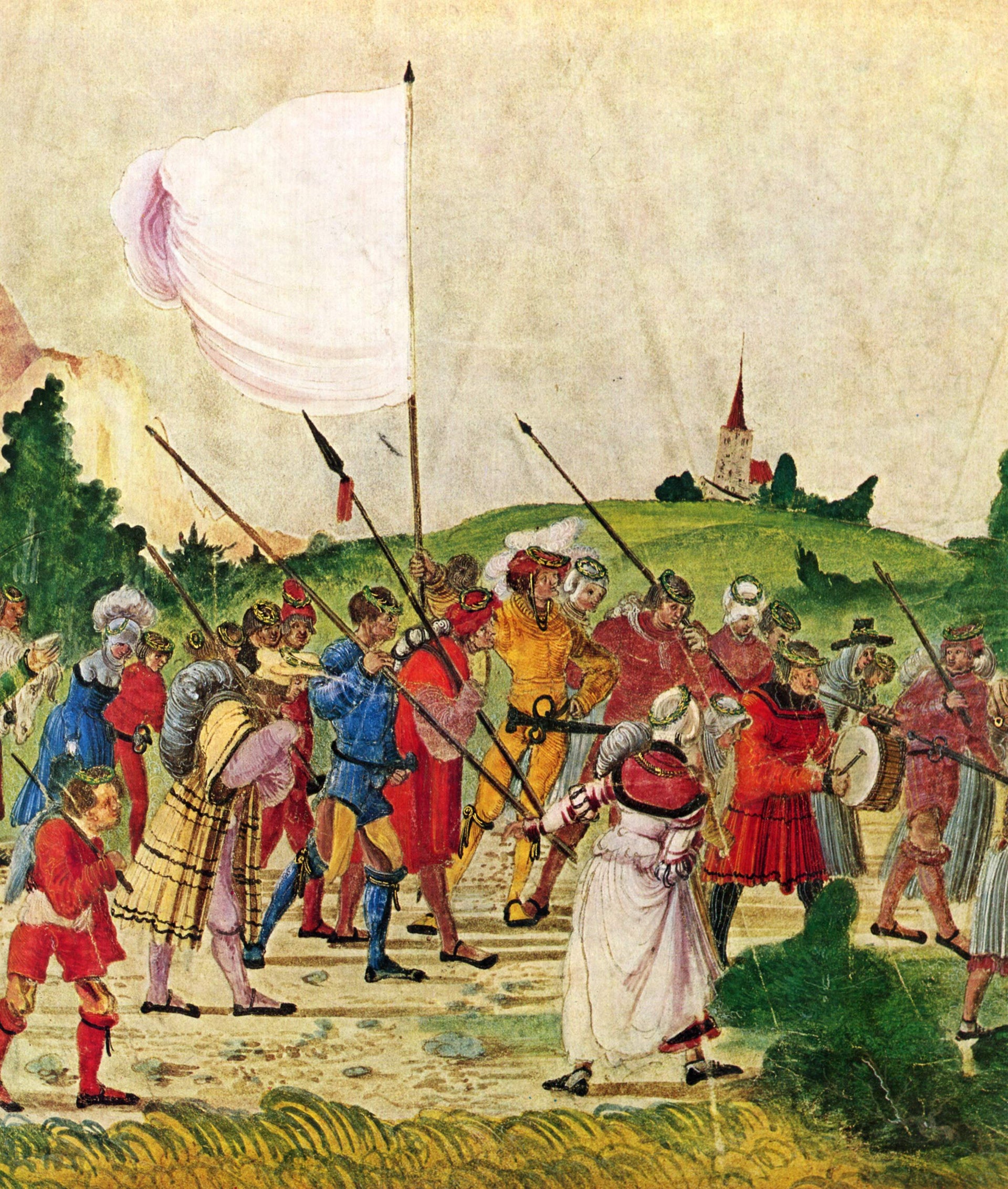 Triumphzug Kaiser Maximilians, Szene: Der Troß - Albrecht Altdorfer image 1 reproduction de peinture à l’huile