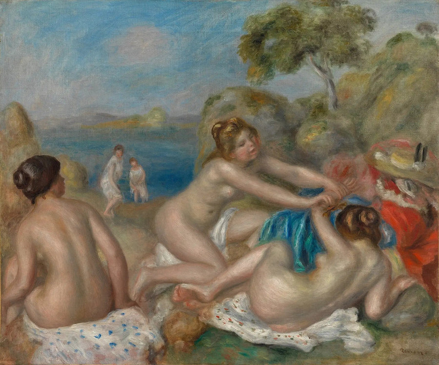 Trois Baigneuses au crabe - Pierre-Auguste Renoir