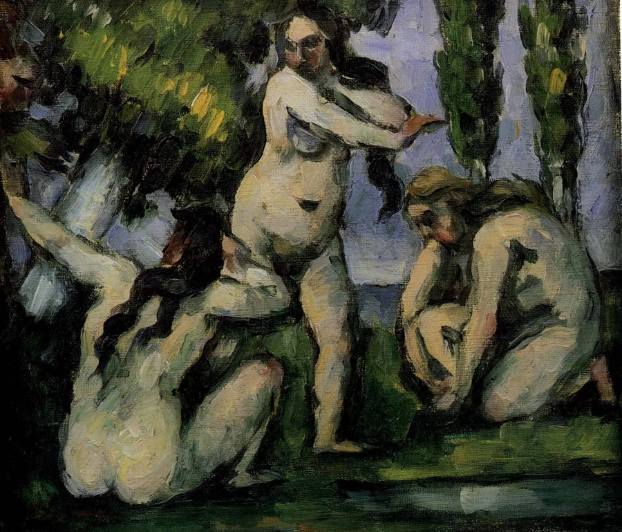 Trois Baigneuses - Paul Cézanne