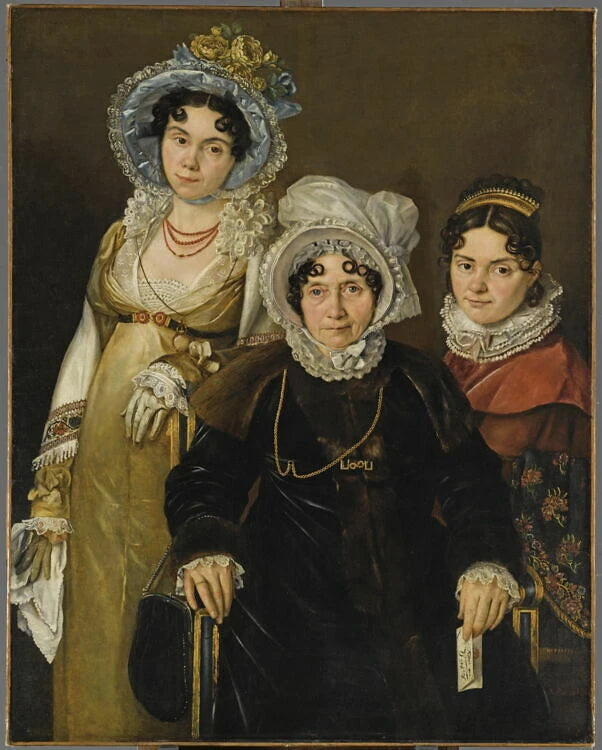 Les trois dames de Gand - Artiste inconnu