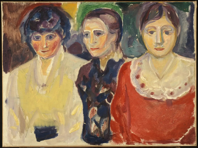 Trois Femmes - Edvard Munch