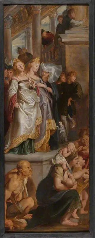Trois femmes témoins - Peter Paul Rubens