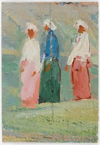 Trois figures féminines - Kazimir Malevich image 1 tableau peint à l’huile sur toile