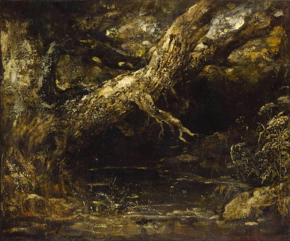 Tronc et branches inférieures d'un arbre - John Constable image 1 reproduction artisanale de tableau