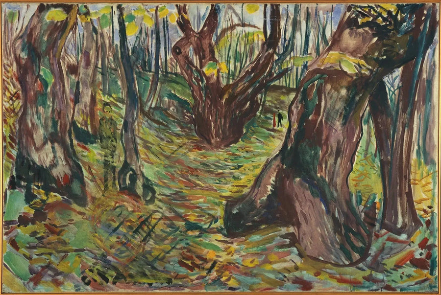 Troncs rugueux - Edvard Munch