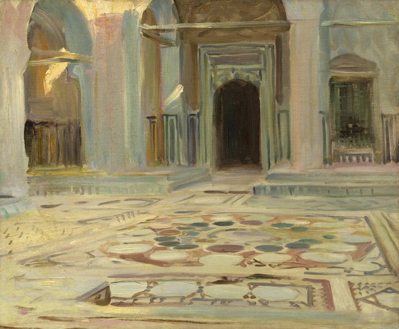 Trottoir, Le Caire - John Singer Sargent