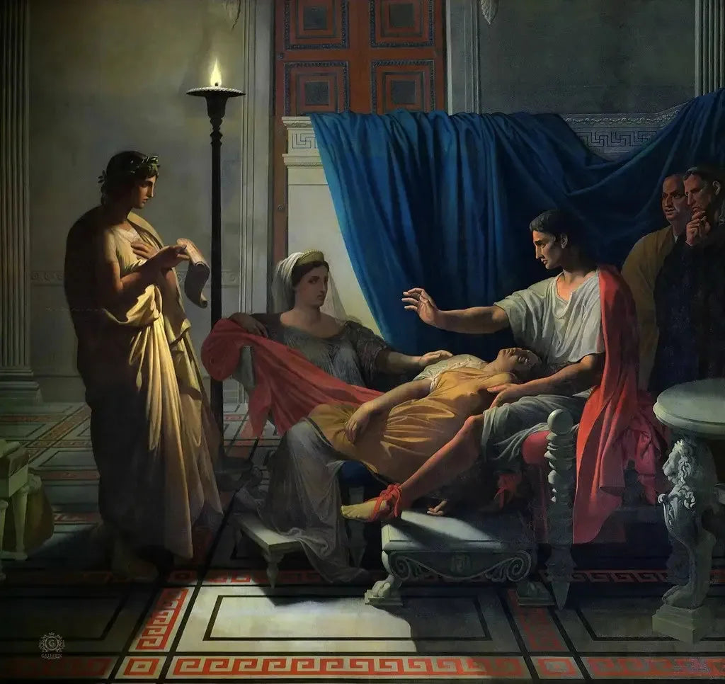 Tu Marcellus Eris - Jean-Auguste-Dominique Ingres image 1 reproduction de peinture à l’huile