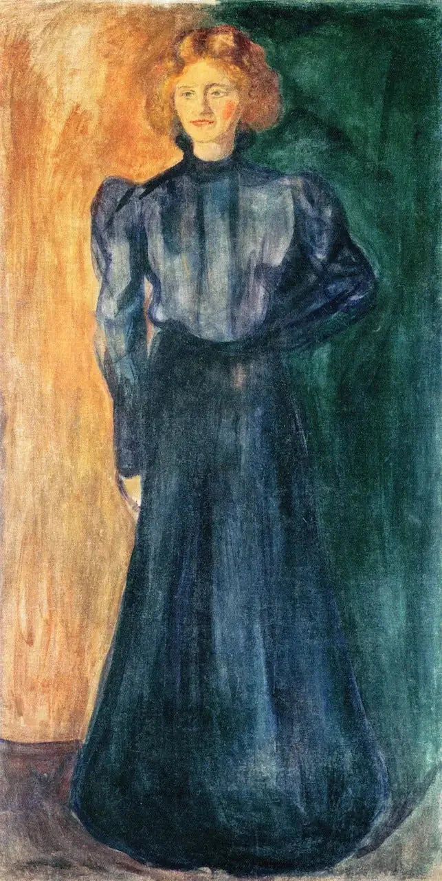 Tulla Larsen - Edvard Munch image 1 tableau peint à l’huile sur toile