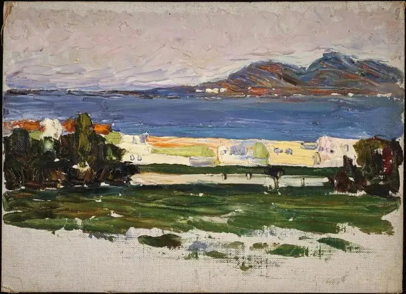 Tunis, la baie - Vassily Kandinsky image 1 copie peinte à la main à l’huile