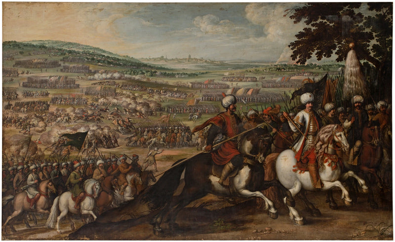 Les Turcs abandonnent les faubourgs de Vienne en 1532 - Juan de la Corte