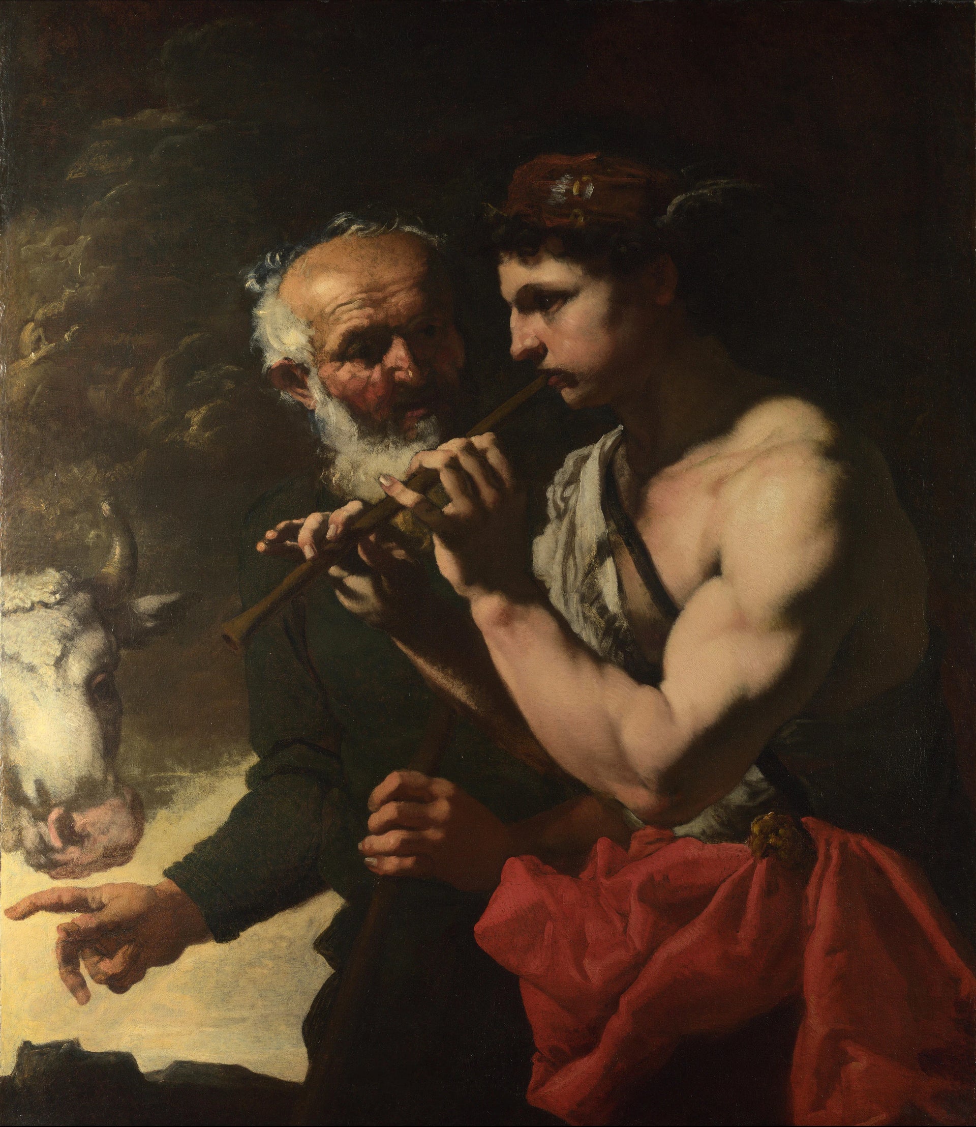 Tuyauterie de mercure vers Argus - Johann Karl Loth