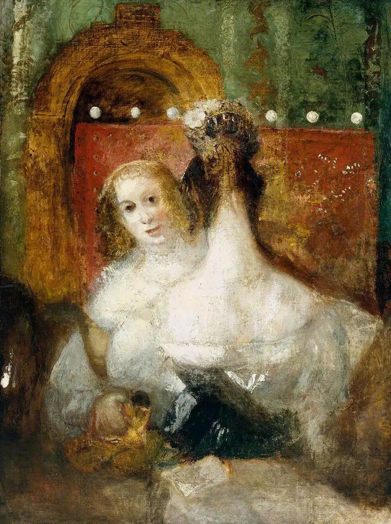 Two Women with a Letter - J. M. W. Turner