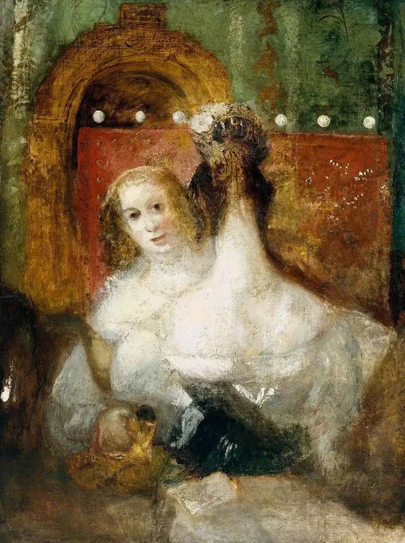 Two Women with a Letter - J. M. W. Turner