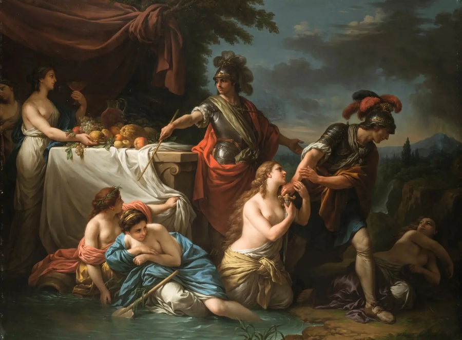 Ubalde et le chevalier Danois - Louis Jean François Lagrenée