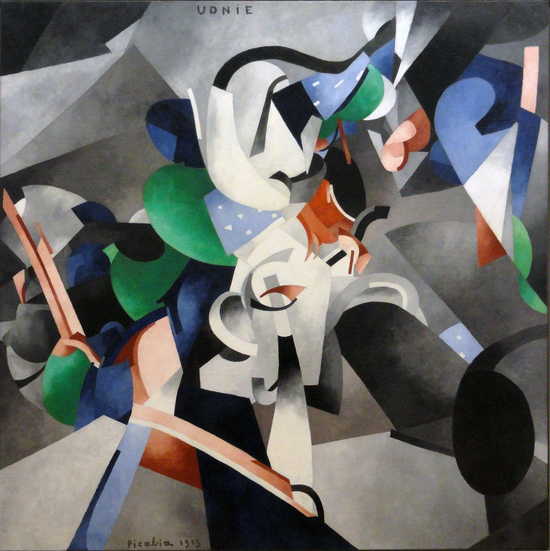 Udnie - Francis Picabia image 1 tableau peint à l’huile sur toile