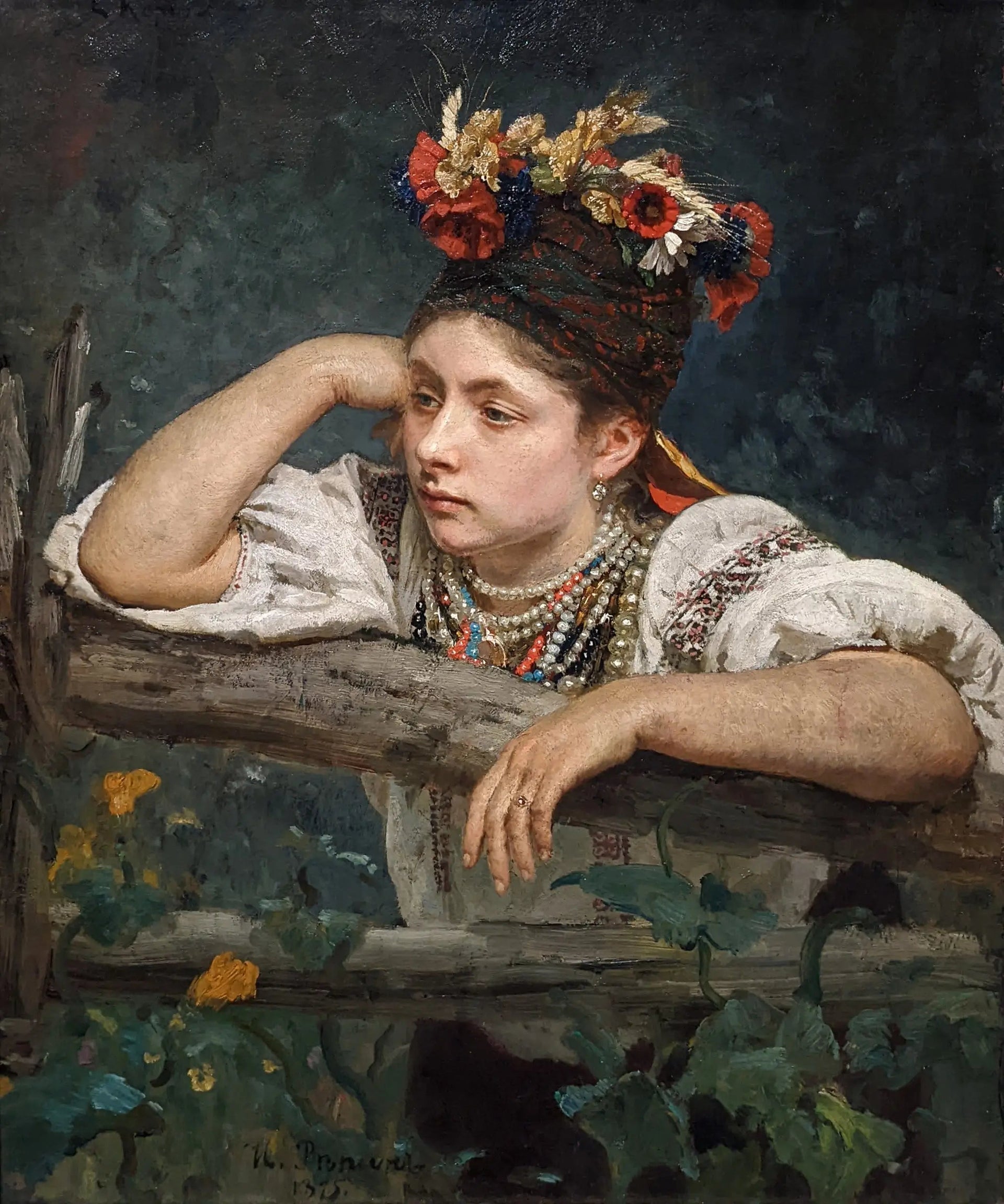 Ukrainienne - Ilya Repin image 1 copie peinte à la main à l’huile