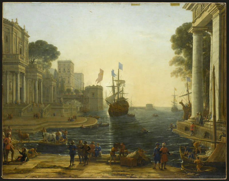 Ulysse remet Chryséis à son père - Claude Gellée