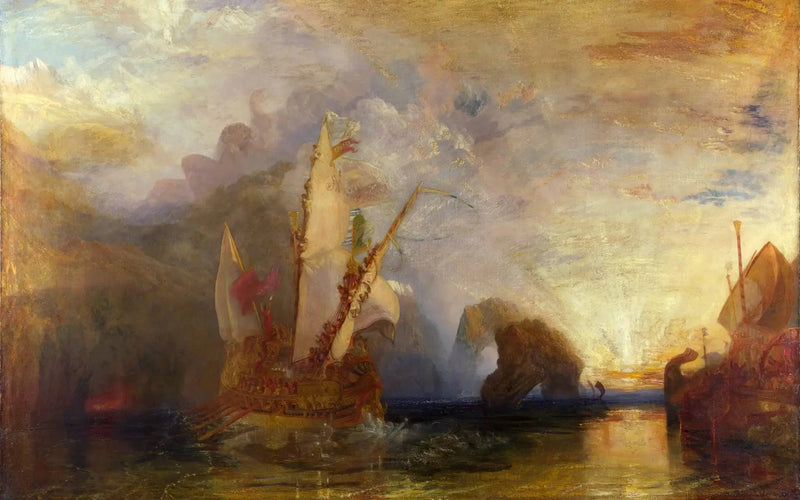 Ulysse se moquant de Polyphème - J. M. W. Turner
