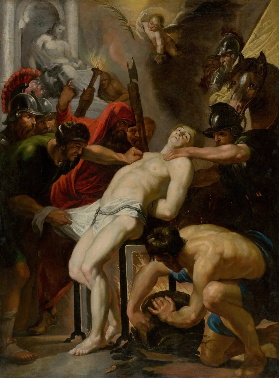 Umučenie svätého Vavrinca - Peter Paul Rubens