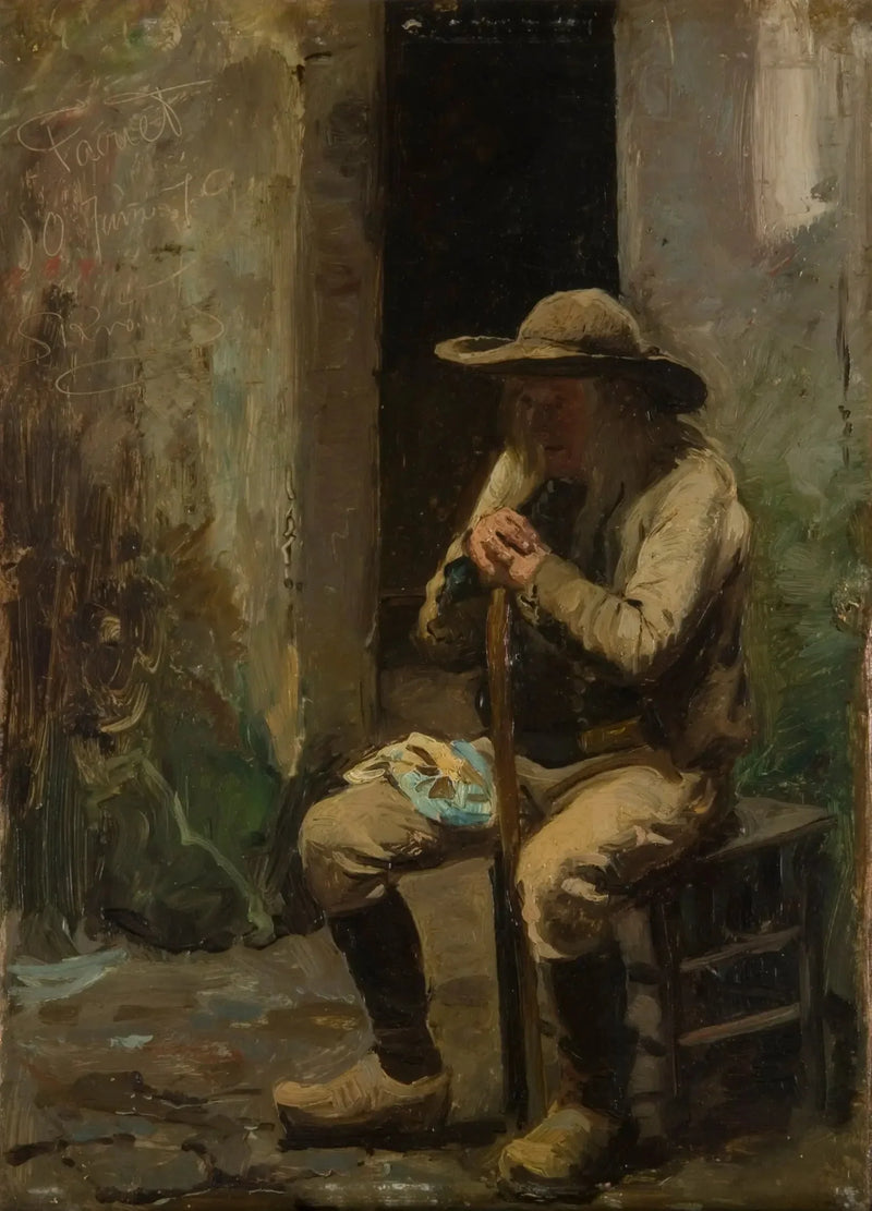 Un agriculteur du Faouet assis - Peder Severin Krøyer