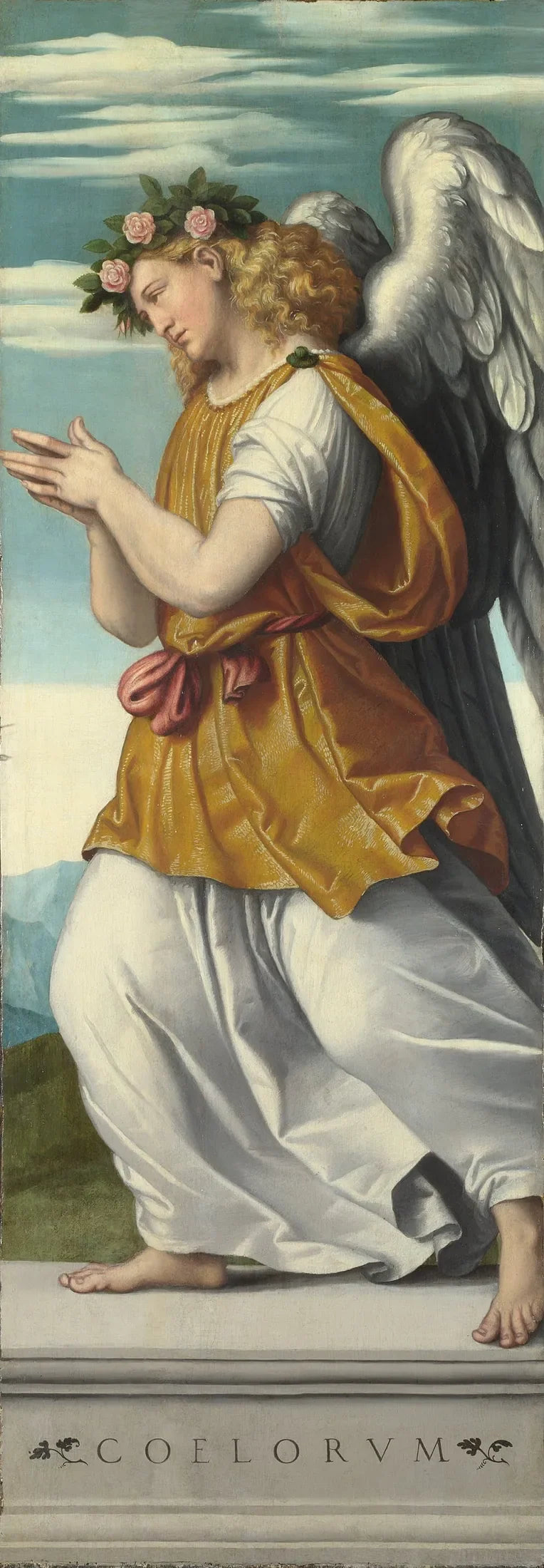 Un ange adorateur - Alessandro Bonvicino