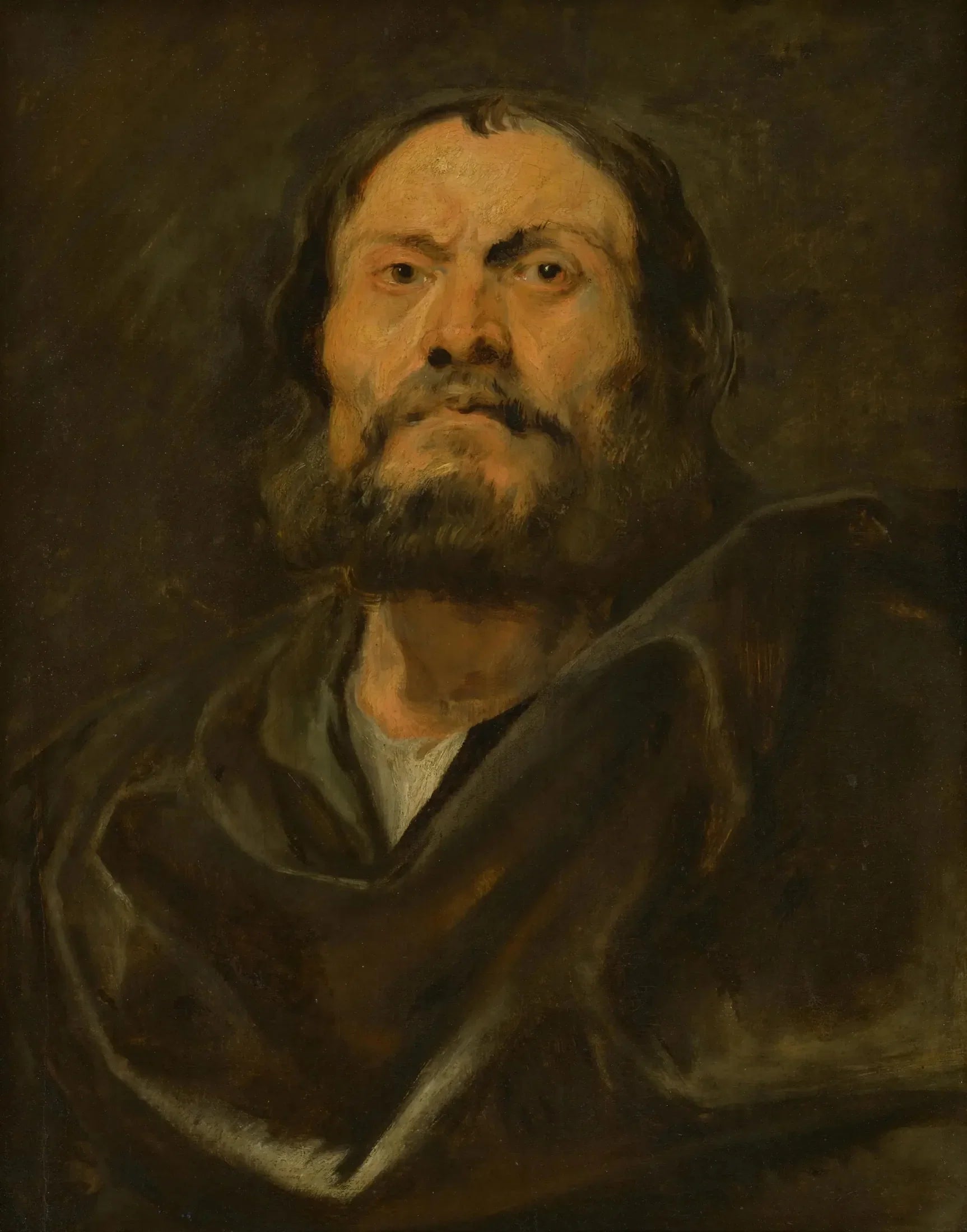 Un apôtre - Antoine van Dyck image 1 reproduction artisanale de tableau