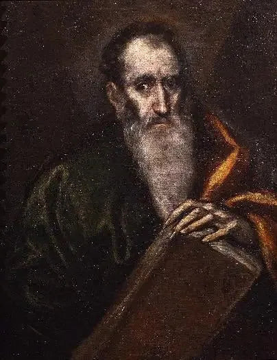 Un apôtre - El Greco image 1 reproduction artisanale de tableau