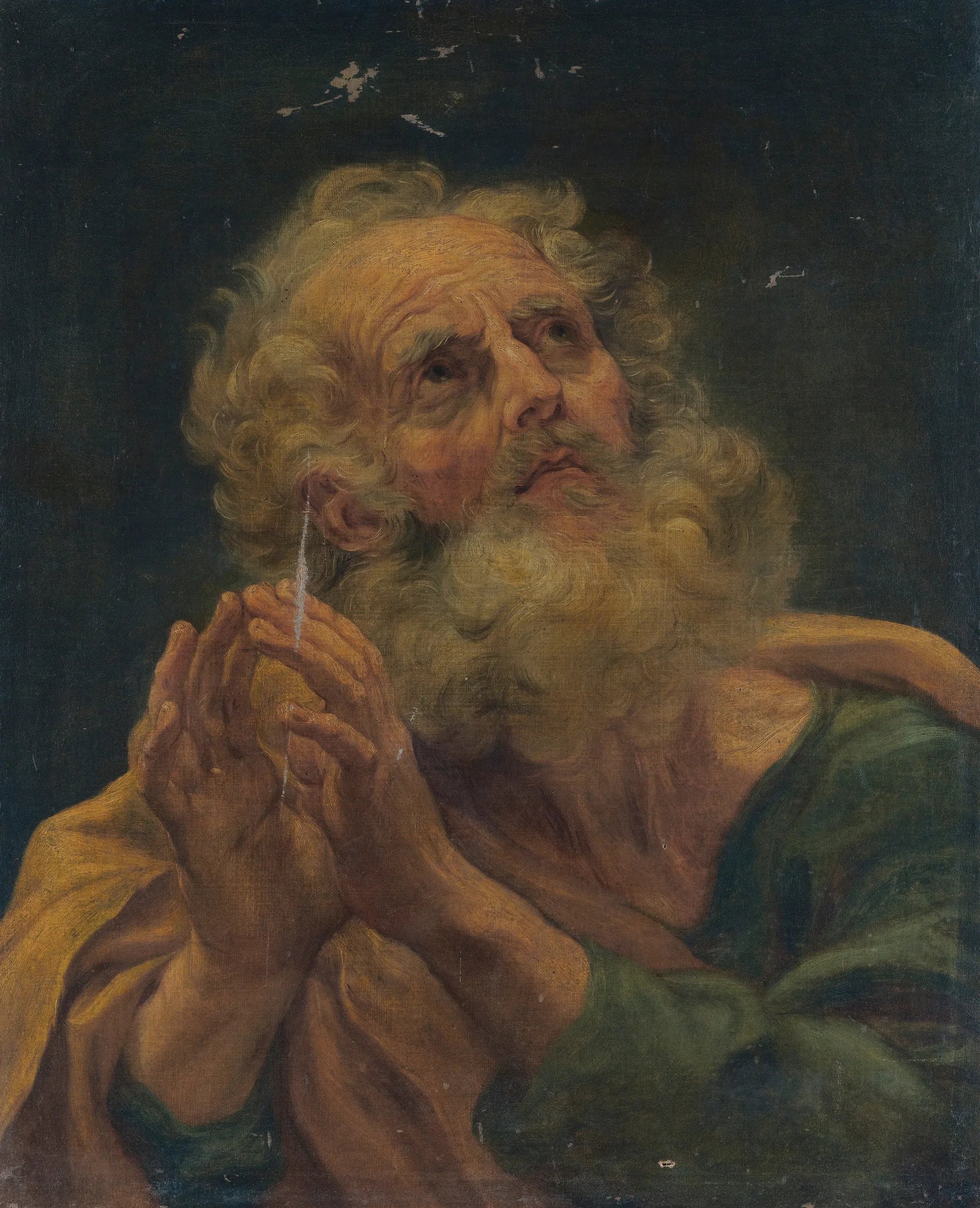 Un apôtre - Giovanni Battista Gaulli image 1 reproduction d’œuvre d’art à l’huile