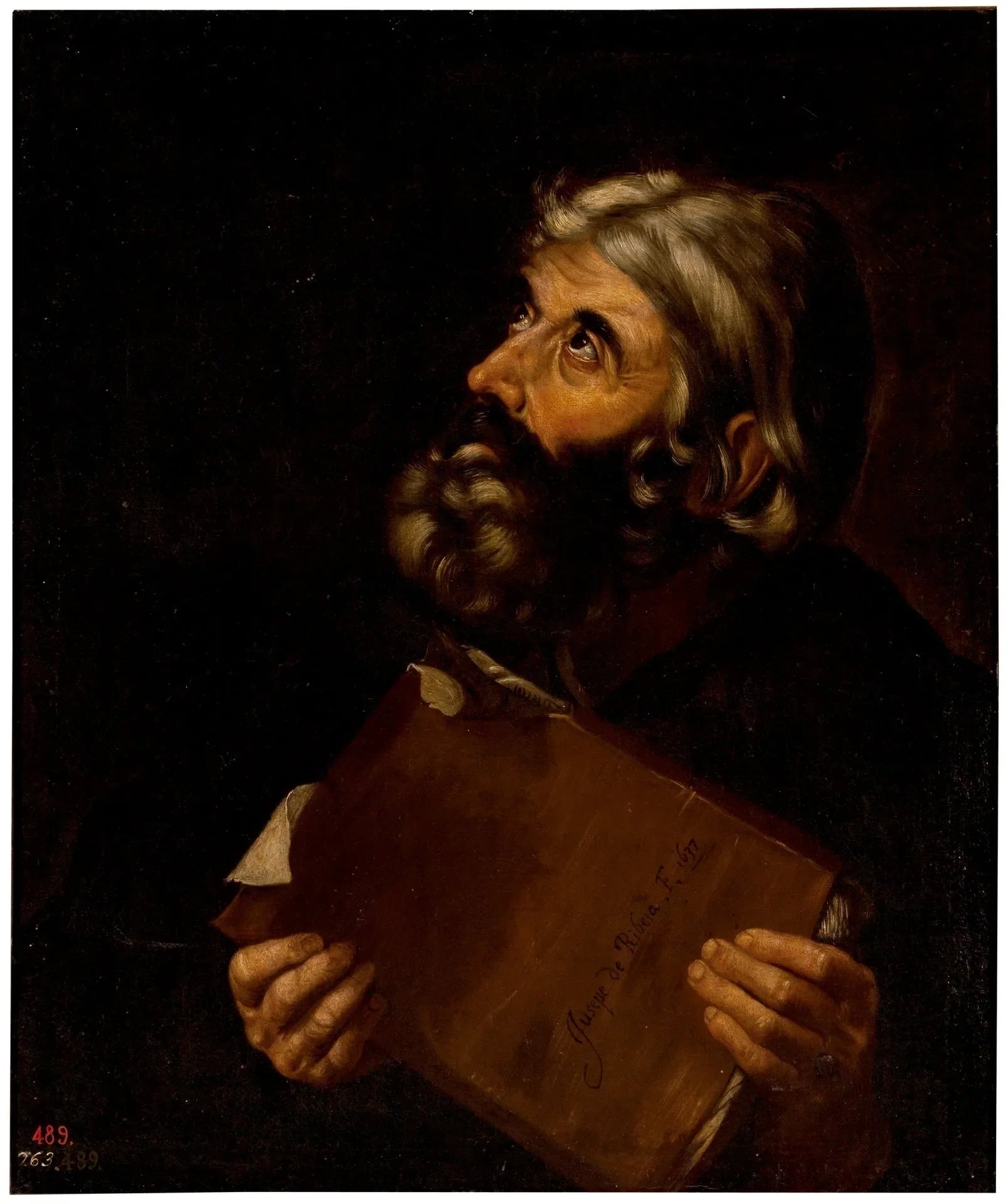 Un apôtre - Jusepe de Ribera image 1 reproduction artisanale de tableau