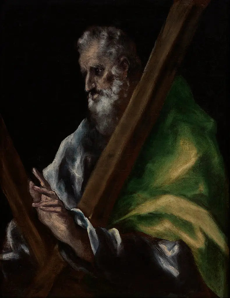 Un apôtre, saint André - El Greco image 1 tableau peint à l’huile sur toile